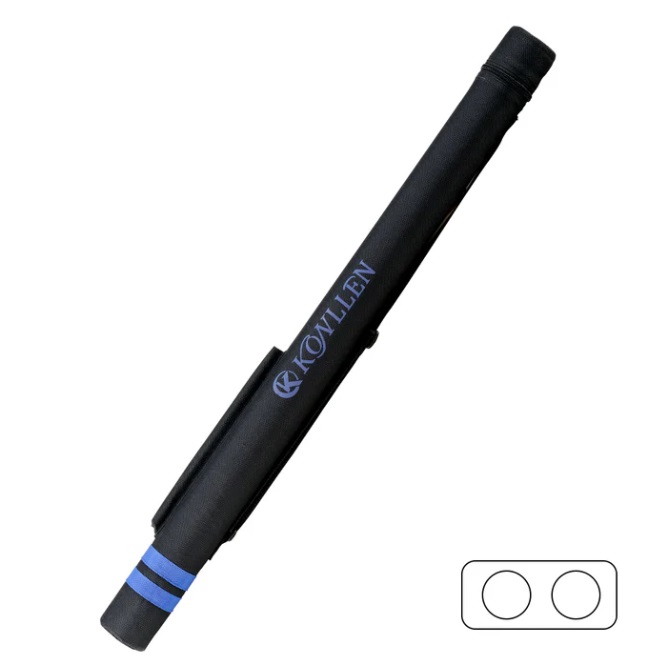 BOLSO LONA BLACK CUE 2 HOLES 14